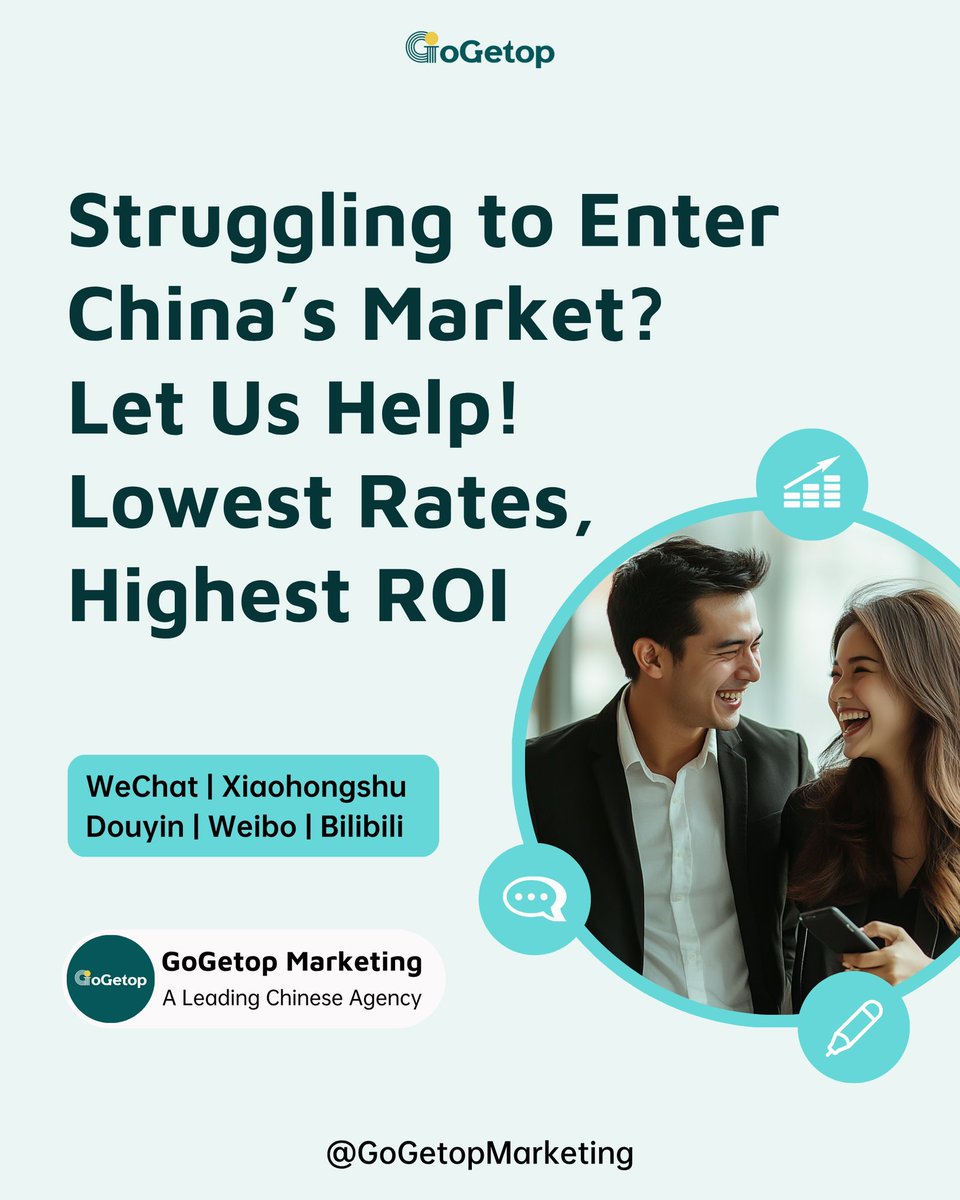 GogetopMedia's tweet photo. 🌏 Want to tap into the #Chinesemarket but don’t know where to start?
#GoGetop offers
✅ Affordable rates & top-tier strategies
✅ Social media management (#WeChat #RedNote #Douyin & more)
✅ High-value website design
✅ SEO
#ChineseMarketing #GlobalMarketing #ExpandToChina https://t.co/ylq70uh3mH