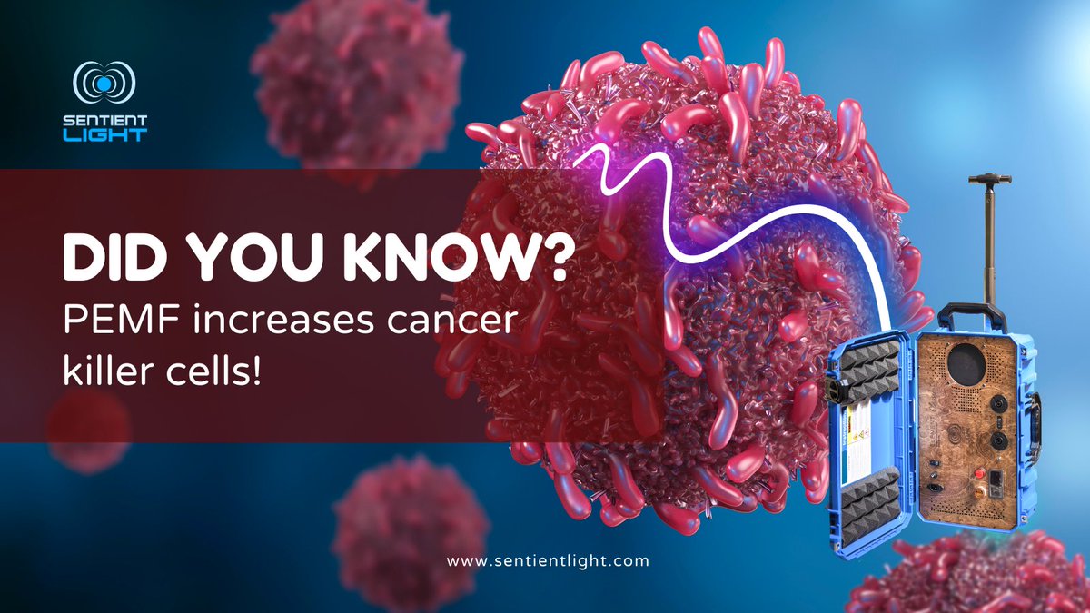 pemfelement's tweet photo. PEMF therapy boosts immunity by enhancing circulation &amp; stimulating NK cells, which fight cancerous cells. Support your body's natural healing process for better health! #PEMF #CancerSupport #NaturalHealing #ImmuneBoost #HealthCare https://t.co/n0wuRYIqS6