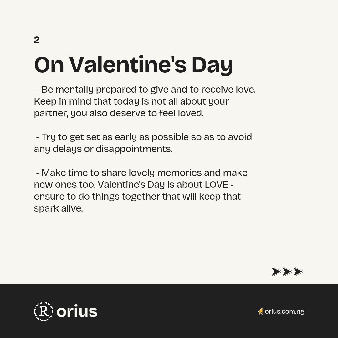 oriusmedical's tweet photo. Happy new month! 🗓️

It's the month of love ♥️ and we've put together a 3-step guide to help you have a memorable Valentine's Day with your partner.

#valentinesday
#oriusmedical https://t.co/R8A7W2dvqh