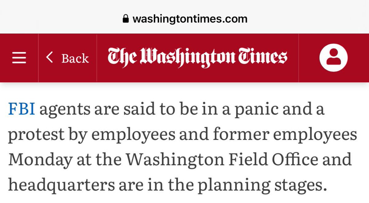 POTUS_nesara's tweet image. #kashonly FBI agents are “in panic” and are planning a protest tomorrow 🤣