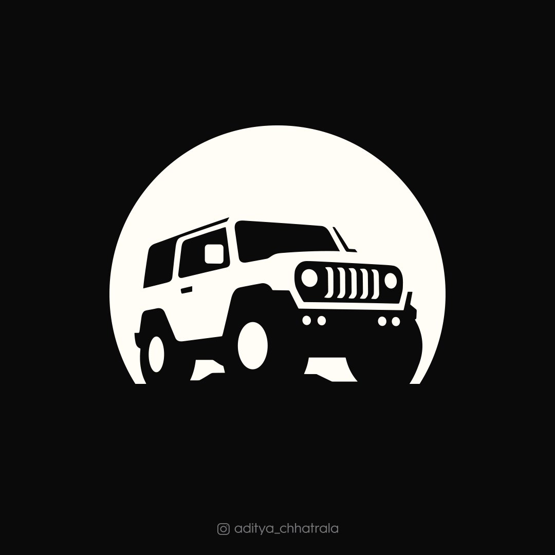 AdityaChhatrala's tweet image. Jeep.

#illustration #logo #dribbble #logodesign #logodesigner