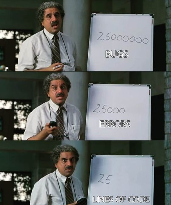 codewithprachi's tweet image. How Accurate is your CODE???  Tag Coders🤣🤣🤣