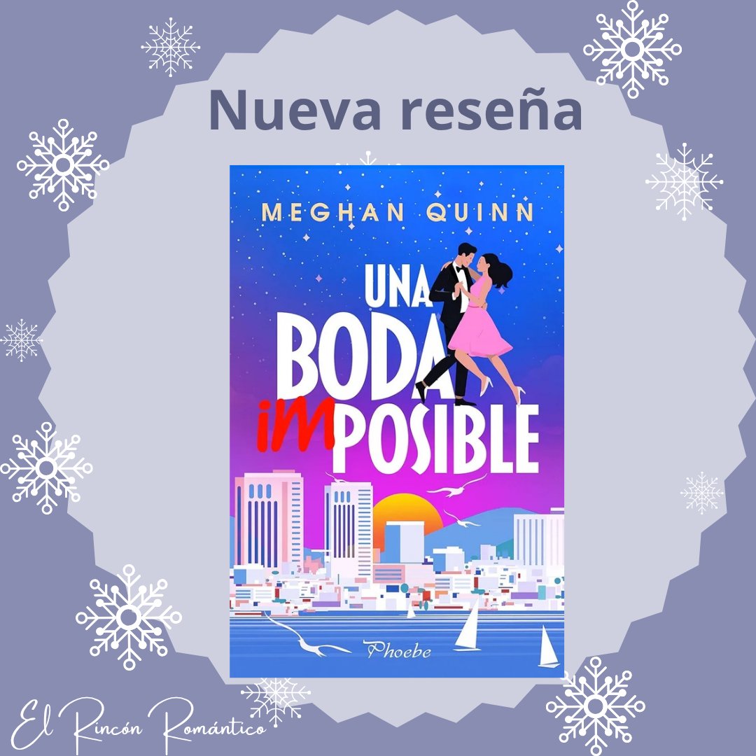 ¡Buenos días lectores! 📚 Arrancamos el lunes compartiendo la reseña de Rocío DC sobre la novela Una boda imposible de Meghan Quinn 💖
Lee la reseña completa 👉🏻 elrinconromantico.com/romantica-actu…
#reseña #unabodaimposible #meghanquinn #elrincónromántico #opinionesdelibros #librorecomendado