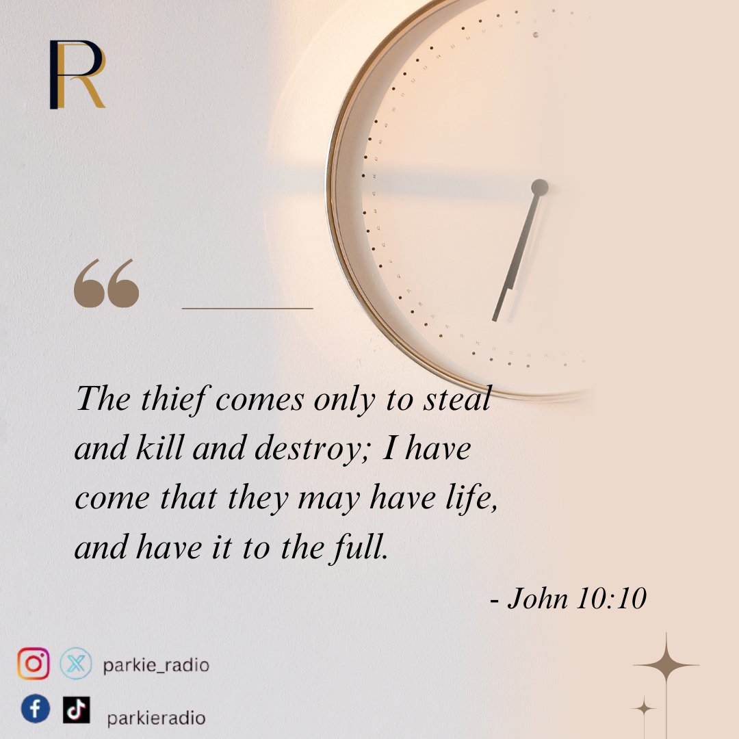 The thief (Satan) steals, kills, and destroys—robbing joy, faith, and purpose.
Jesus (The Good Shepherd) gives Zoe life—Spirit-empowered, victorious, and abundant.
True abundance isn’t just wealth; it’s peace, purpose, and divine fulfillment.
Are you living in fullness, or is the