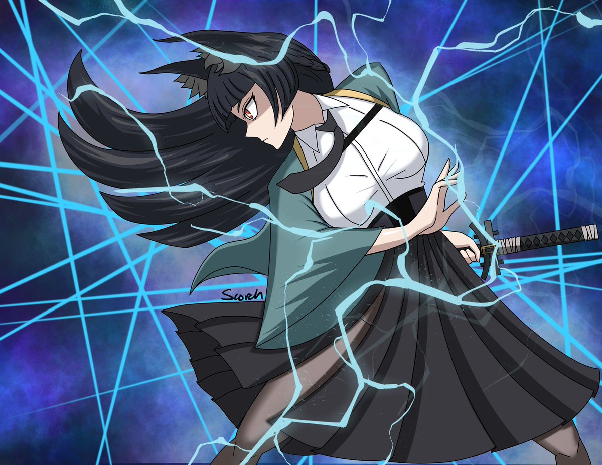38灯　CAN FEEL MIYABI A Storm of Ice and Foxfire.” Miyabi is my first piece for 2025