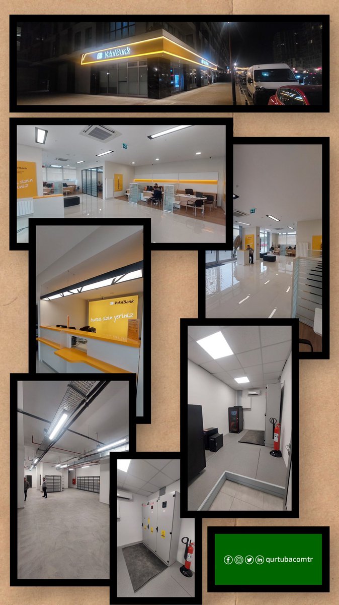 Esenyurt Hoşdere Vakıfbank şubesi elektrik projeleri ve sonrasında elektrik taahhüt işleri tamamlandı.

Esenyurt Hoşdere Vakıfbank branch electrical projects and subsequent electrical contracting works have been completed.

<a href="/VakifBank/">VakıfBank</a> #elektrikmühendisliği #electricalengineering