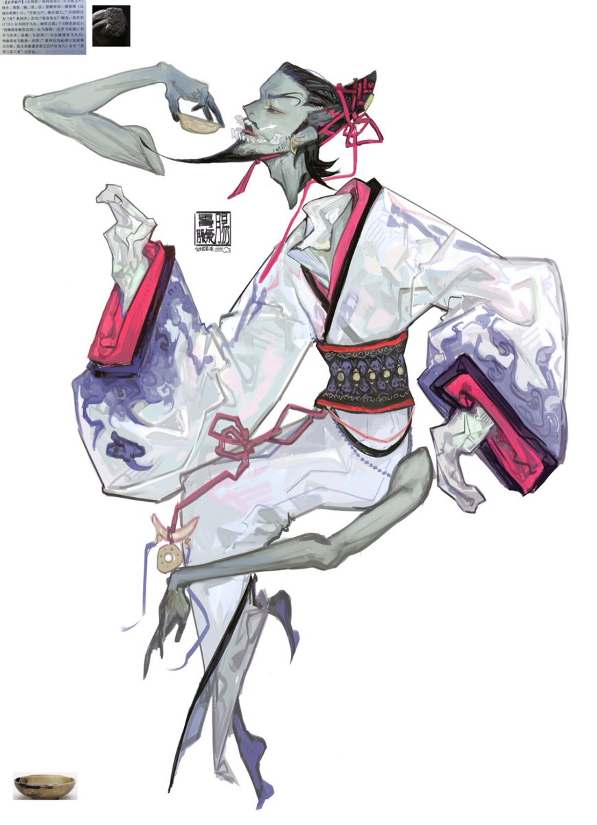 「《解异集》未收录 014 -- 王子夜尸 」|屁屁弹のイラスト