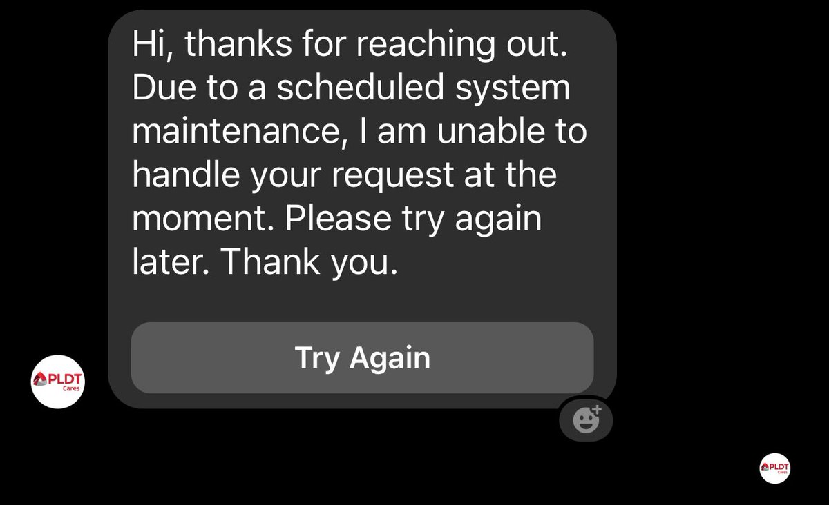 minishibe's tweet photo. @PLDT_Cares still on maintenance https://t.co/241Z3ao6Uf