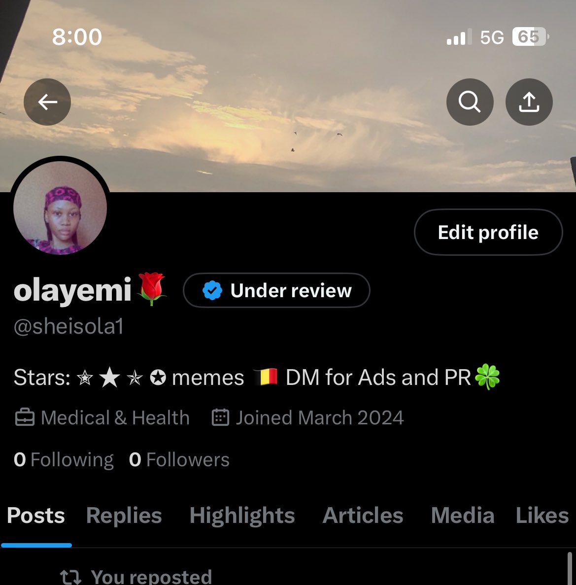 sheisola145's tweet image. This acc is being suspended,pls y’all should follow me here @sheisola145😭❤️🙏