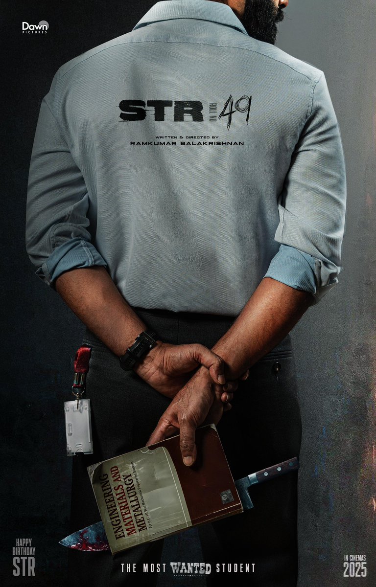 AthulyaOfficial's tweet photo. Happy birthday to the ever charismatic @SilambarasanTR_ sir 🎂🤗 ! 
Congratulations @ImRamkumar_B ! This is going to be a blockbuster hit 🔥 @DawnPicturesOff #STR49 ! https://t.co/6N9g80sI8w