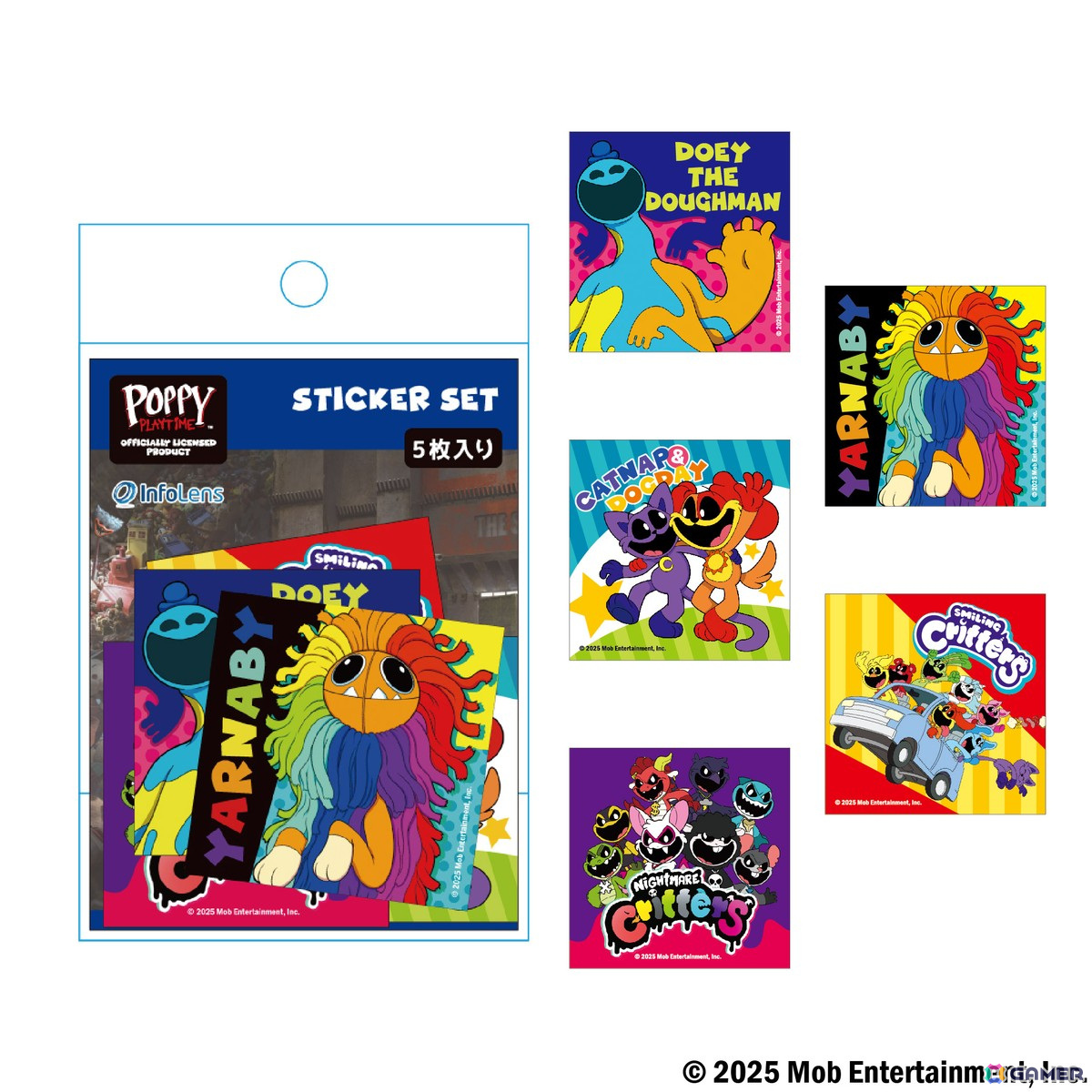 Poppy Playtime Chapter4 缶バッジ ステッカー アクキー Poppy Playtime トレーディング缶バッジ（Chapter4） – インフォ