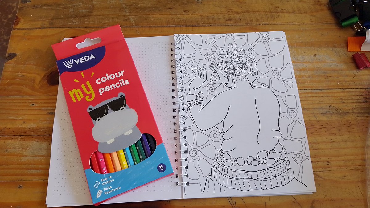 joy_kioko's tweet photo. I love the illustrations in Pambo. Their inclusivity makes it the perfect space to add your unique flair and bring these beautiful designs to life
Get your copy @ Ksh. 2400. DM to order
#kijani #joyqiokoart #adultcolouringbooks #pambo #arttherapy #mindfulness #ColoringCommunity https://t.co/Wm0OR3DAcy