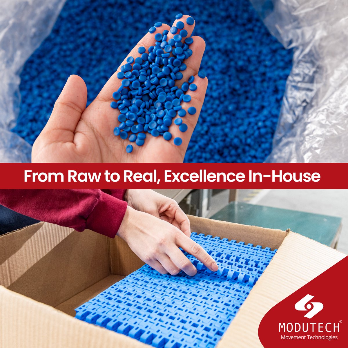 modutechtr's tweet image. At Modutech, we manage every step of production under one roof. From raw materials to the final product, excellence is crafted in-house with precision, innovation, and care. This is how we meet your needs with proven quality and reliability.

#Modutech #ModularBelt