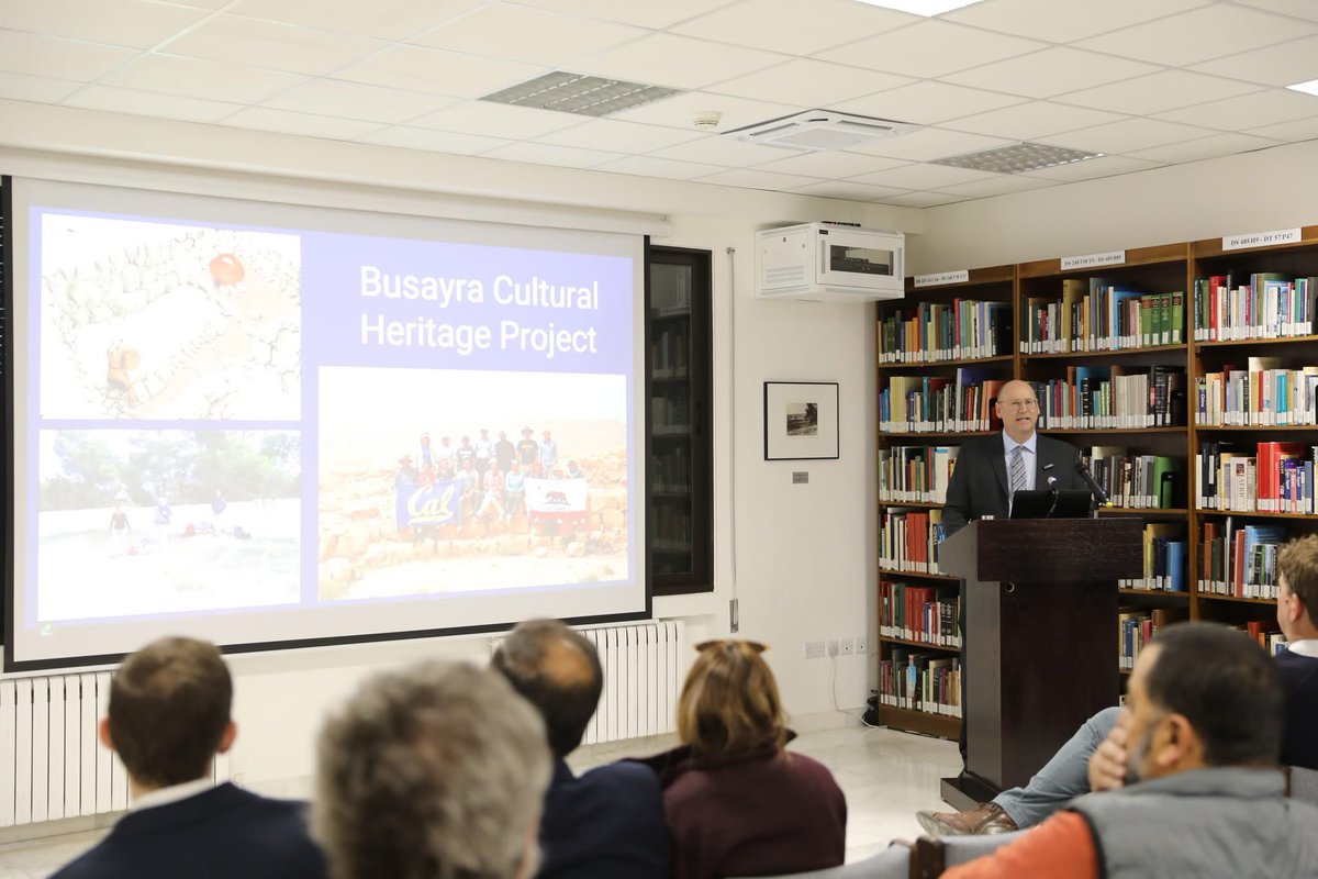 A big thank you to who attended our lecture, “The Iron Age Townscape of Busayra” by Dr. Benjamin W. Porter! It was a great discussion on past and recent research uncovering the history of Busayra.
You can now watch the lecture on our YouTube channel: youtu.be/QpG69c55f_4
