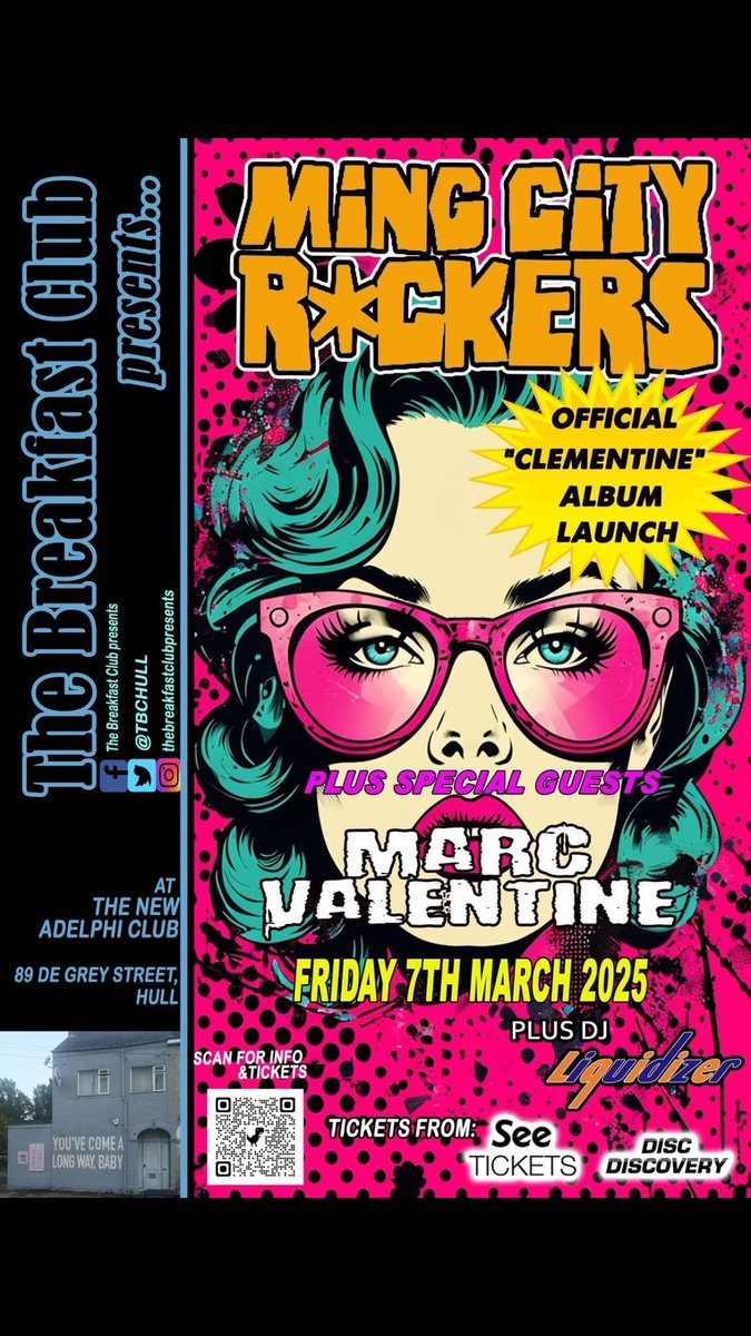 New album launch

Tickets are flying out. Have you got yours yet? 

seetickets.com/event/the-brea…

<a href="/MarcValentine45/">Marc Valentine</a> <a href="/Mingcityrockers/">Ming City Rockers</a> 
<a href="/HullGigs/">Hull Live Music</a> 
<a href="/livemusicinhull/">Live Music In Hull</a>