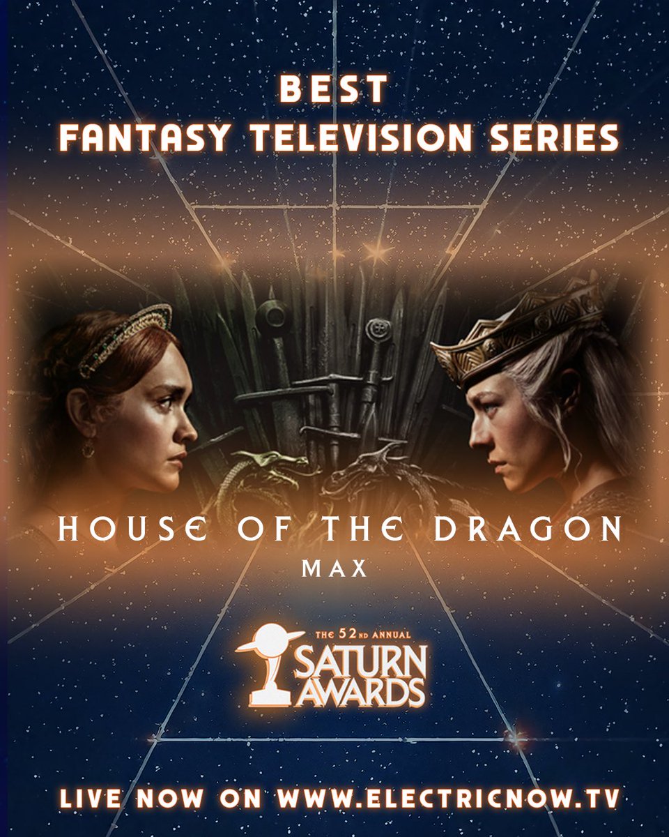 Big congratulations to #HouseoftheDragon for winning The Best Fantasy Television Series!
