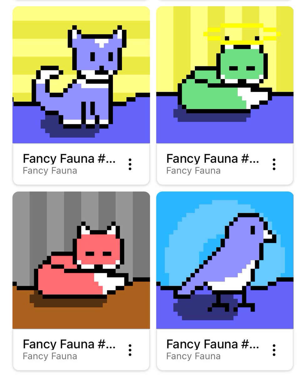 aster_cast's tweet photo. Can’t stop getting these 😅 
@sage_wallet makes it so easy

#xch #fancyfauna #nfts 
@chia_project #chia https://t.co/scZVjii3a7
