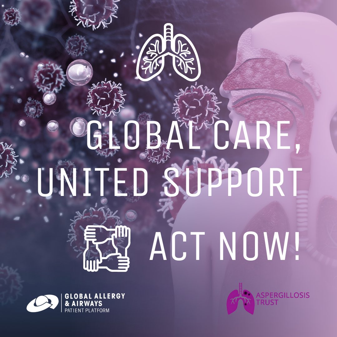 🌍 Global Care for Aspergillosis! On #WorldAspergillosisDay, let's ensure access to specialist care and support for all. Together, we can make a difference! Thank you for joining Aspergillosis Trust on this campaign!
#GlobalHealth #AspergillosisSupport #SupportedByGAAPP
