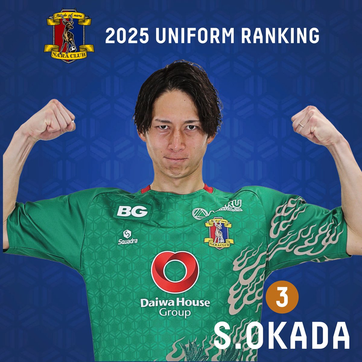 2025ユニフォーム先行販売の最終売上ランキングの発表です🎉✨ 👑 22番