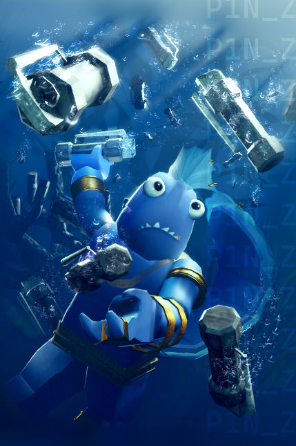 P1N_Z_'s tweet photo. A fine fishy few :PP #RobloxGFX #robloxart  #Roblox #BloxCards https://t.co/8jgyXNYYLB