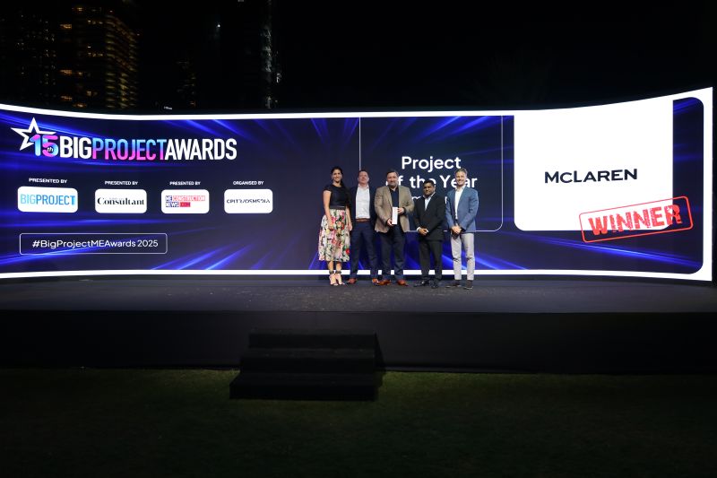MEConstructionN's tweet image. 6 Falak Media City by McLaren Construction Group wins the Project of the Year - Commercial award for its innovative and impactful design. 

#CommercialProject #6Falak #McLarenConstruction #BigProjectMEAwards #BPMEAwards2025 #Construction #MENA #MECN