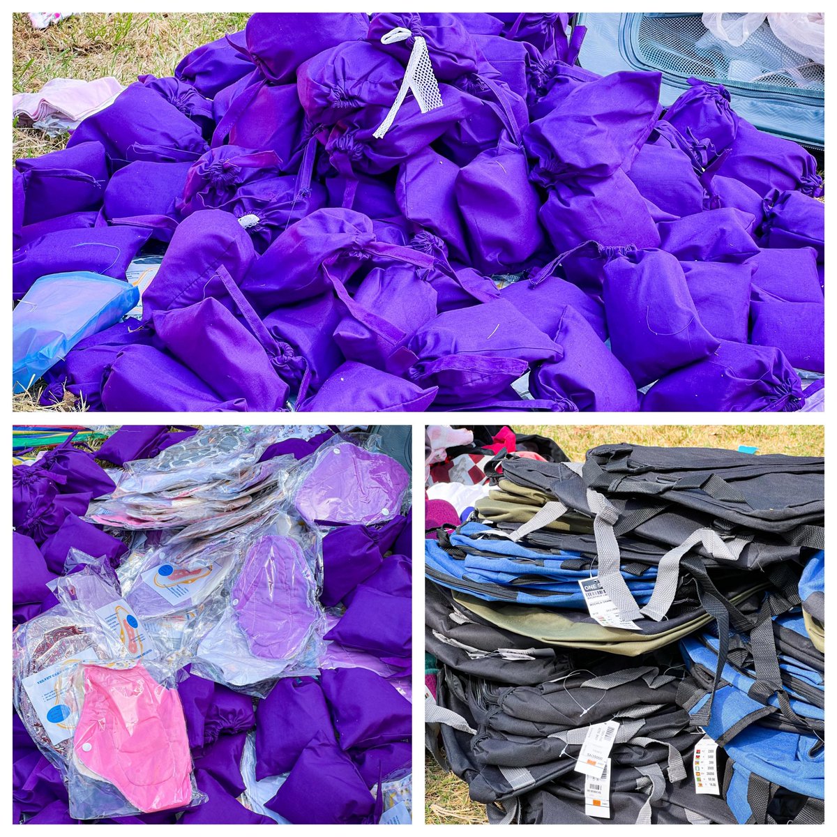 jsf_foundation's tweet photo. Yesterday, we gave out Reusable sanitary towels &amp; bags to school going girls and other elements to women and children of Mulimira zone in Bukoto 1 parish- Nakawa West. 

As a foundation, we shall continue to advocate for menstrual equity for all, and improving the people's lives https://t.co/FGQEMdFRtV