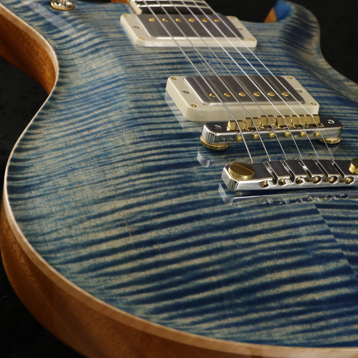 PRSフロア】 2024年製、McCarty 594 10Top Faded Blue Jean Pattern