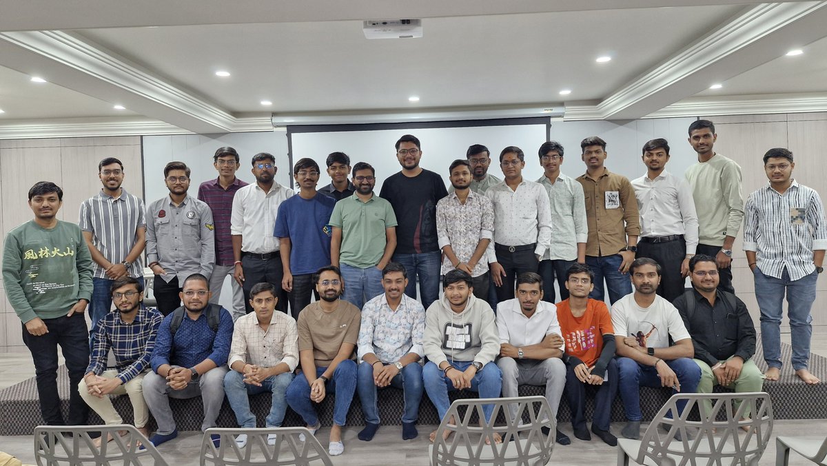 LaravelSurat's tweet image. 🎉 The #LaravelLiveSurat Jan-25 Chapter was amazing!🚀
A big shoutout to @Rmitesh32 for the insightful "AlpineJS" session at @VasundharaVisi3. 🙌
🤝 Great discussions, learning, and networking!
@LaraconIN @laravelphp @Alpine_JS
#LaravelSurat #LaraconIN #Laravel #PHP
