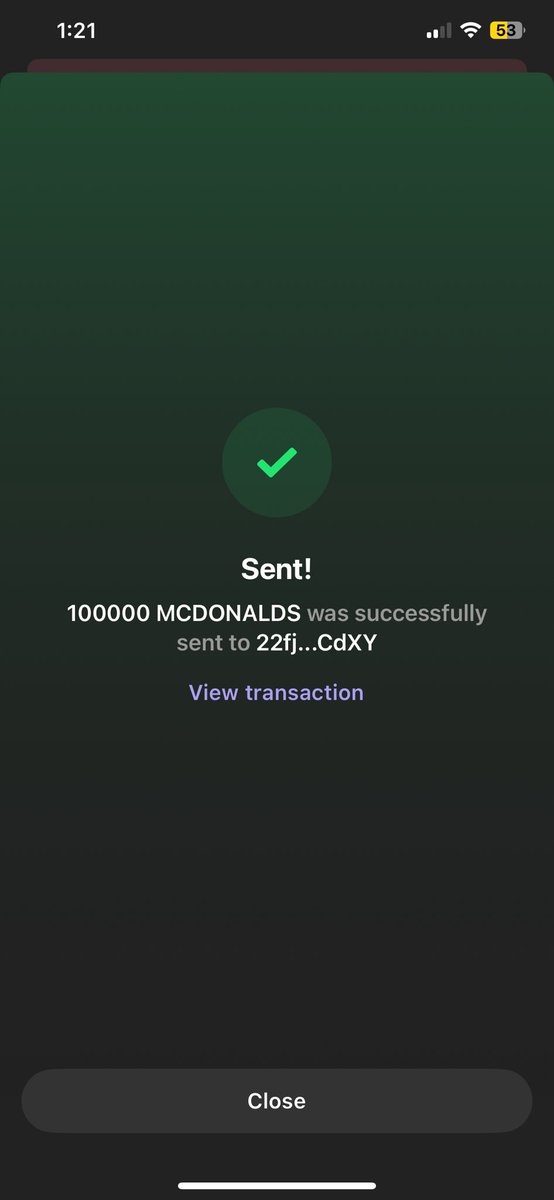 Congrats claiming your $McDonalds tokens @maestropicknava