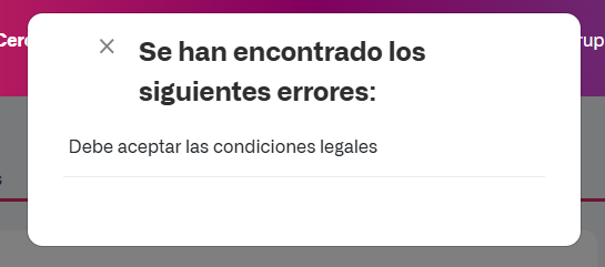 adri_cae's tweet photo. @Renfe Llevo tres dias intentando comprar billetes de Avant... I tres dias con el mimso error, pese a que acepto las condiciones legales. Entra en bucle. Y en la App, mas de lo mismo...
Dadme una solución. https://t.co/wg1DoAeOtd