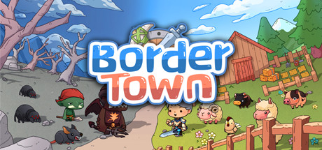 2Pcom's tweet image. The old vs the new key art of Border Town! 🐔🐣
Which one do you prefer? I like the cute monsters from the previous one! 🤭
#BorderTown #indiegame #farmingsim