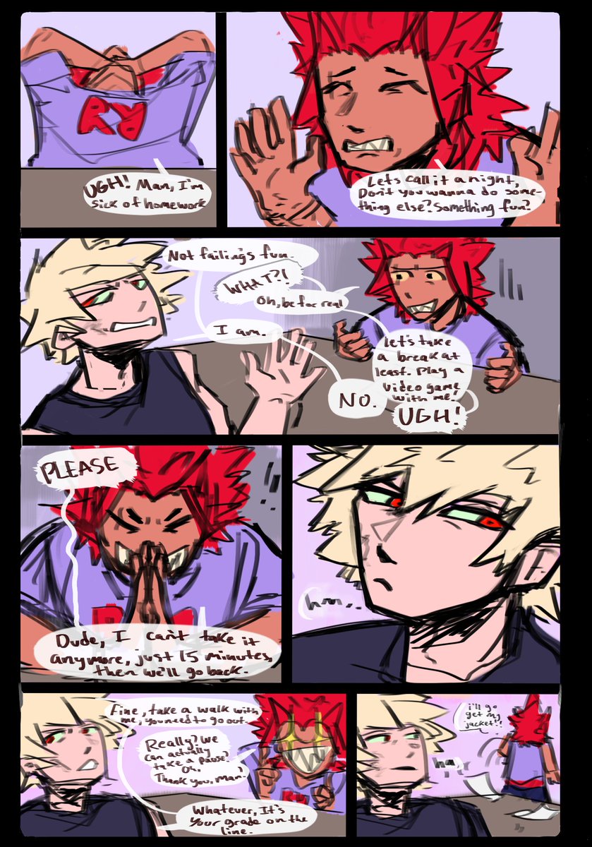 cheapestcoffee's tweet photo. 1/2 pages 
 third year #krbk https://t.co/OPKtJhNxH1