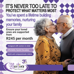 MartinsFunerals's tweet image. Martin&apos;s Funerals is an Authorised Financial Services Provider FSP 48189, Underwritten by African Unity Life Limited an Authorised Financial Services Provider, FSP 8447.
#MartinsFunerals #SeniorProtection #PeaceOfMind