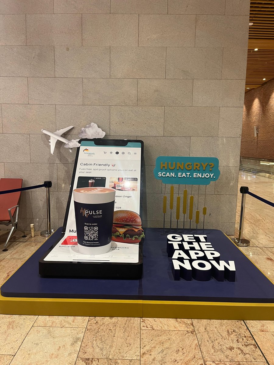 LerocLtd's tweet photo. How do you make your brand unforgettable? By engaging the senses. ☕✨

With @BlrPulse at @BLRAirport, we designed a coffee-themed sensory experience—bold visuals, rich aromas &amp; interactive touchpoints—placed near a café to boost recall.

Read more: https://t.co/aNvrQawC69 https://t.co/UqyJtrZJFG