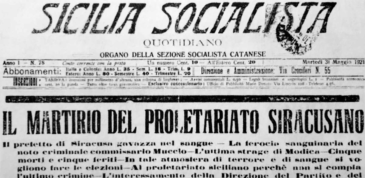 El Curso de Historia de Mazarrón dedica una sesión al nacimiento del fascismo en Italia. Será este lunes a las 19:30 horas, horario habitual del curso, a cargo del profesor Giovanni Criscione de la Universidad de Catania.
lavozdemazarron.com/index.php/noti…