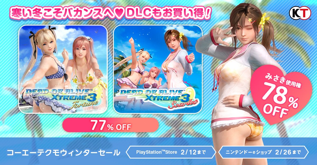 DEAD OR ALIVE Xtreme3 みさきB2タペストリー DOAX3