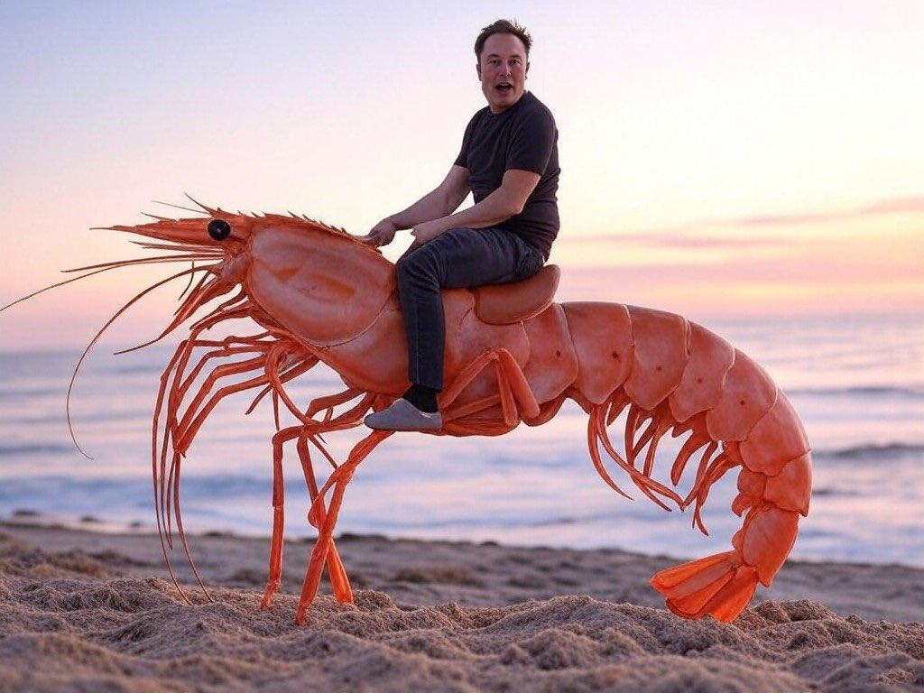 Elon Shrimp tweet media