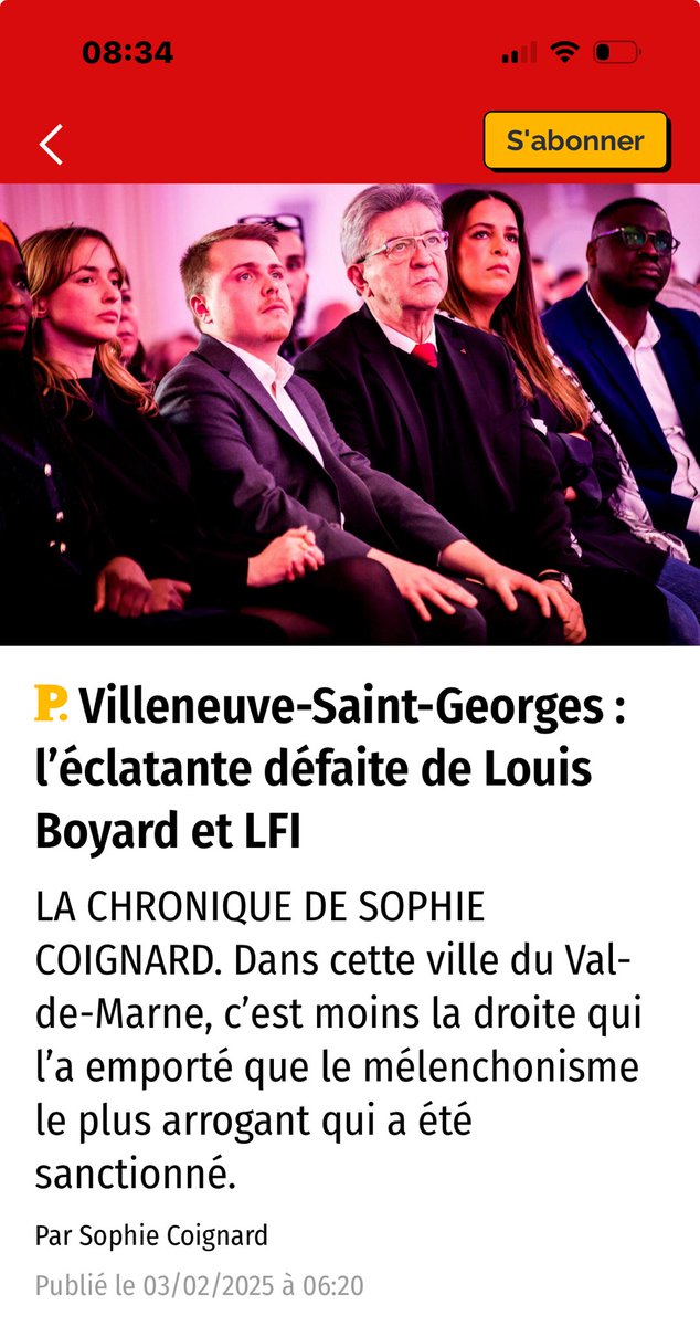 La très bonne nouvelle de la fin de week-end.