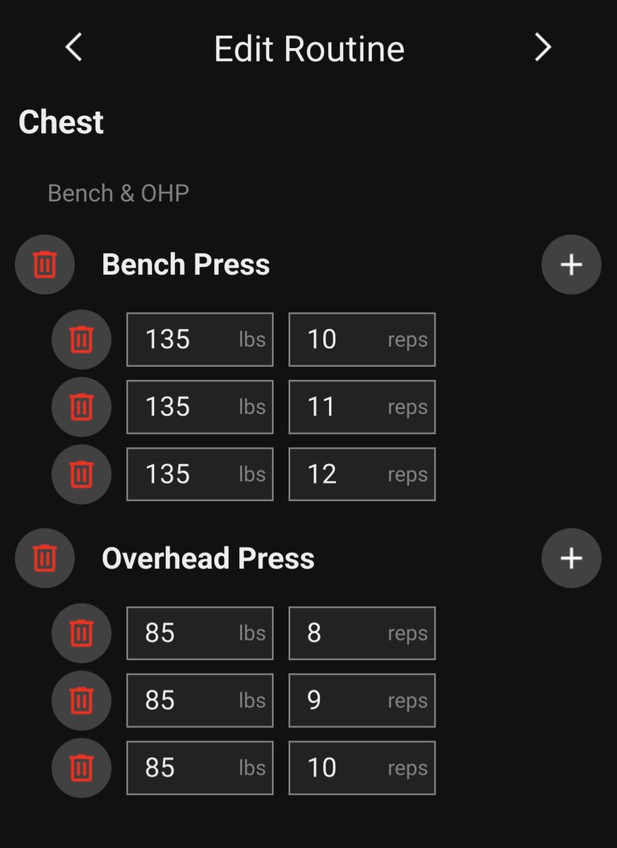 OpenFitnessPal's tweet photo. The exercise &amp; exercise routine lists have had their design completely overhauled to facilitate better user experience. https://t.co/uLpqk1hkUQ