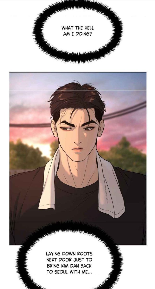 NoAlibiSte's tweet photo. I genuinely didn't see this coming and I won't lie I laughed way too much at this whole dynamic 😂 

Jaekyung moving cucumbers and potates dressed like an old fashioned farmer made my day, maybe my whole week already 😂😂😂

"This is all Kim Dan's Fault!" 🤣🤣🤣 
#Jinxmanhwa https://t.co/hMxNmiwvOP