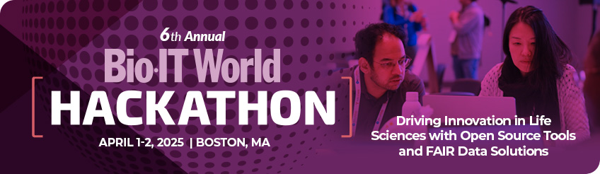 🚀 Join the 6th Annual Bio-IT World Hackathon!
📅 April 1–2, 2025 | Boston, MA
Responses Due Feb 28, 2025

Collaborate with data scientists, developers, and life science professionals to tackle real-world data challenges!

🔬 What’s It All About?
This two-day, in-person event