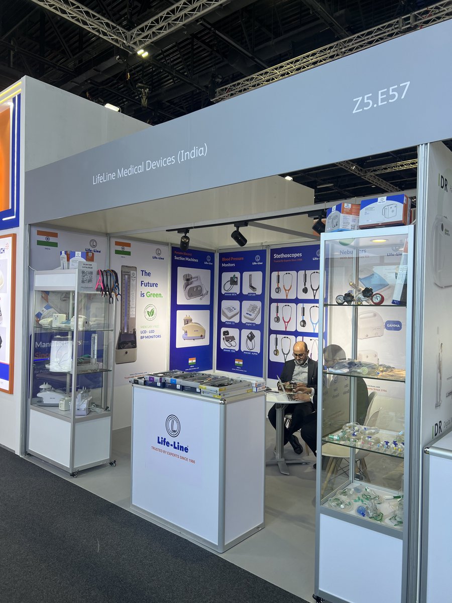 llmd_india's tweet photo. A big thank you to our partners, clients &amp; visitors from across the world for visiting us at Arab Health Exhibition  2025, Dubai!  
We are proud to take Indian manufacturing expertise in medical devices to the world &amp; are excited for what lies ahead! 🚀 
🇮🇳 🌏 

#makeinindia https://t.co/TYg57N2WQd