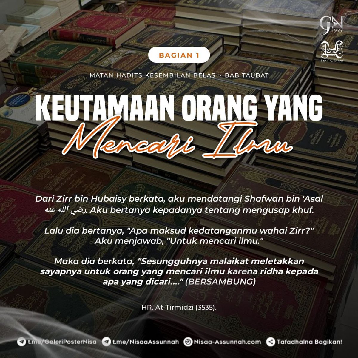 ikhwan_uda's tweet photo. KEUTAMAAN ORANG MENCARI ILMU https://t.co/noXjoxxhf9