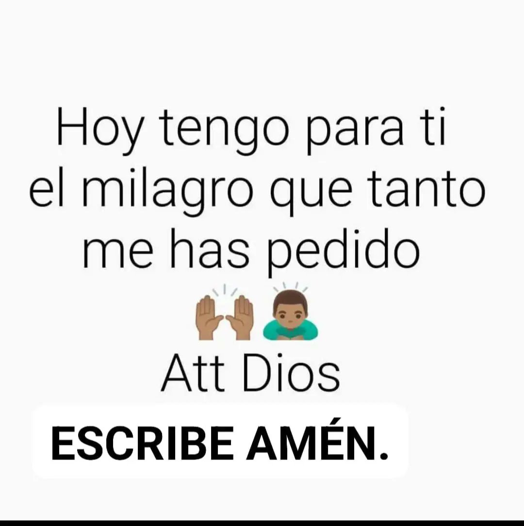 Antonio33376955's tweet photo. AMÉN Y AMÉN!! https://t.co/8Ag5zTykmE
