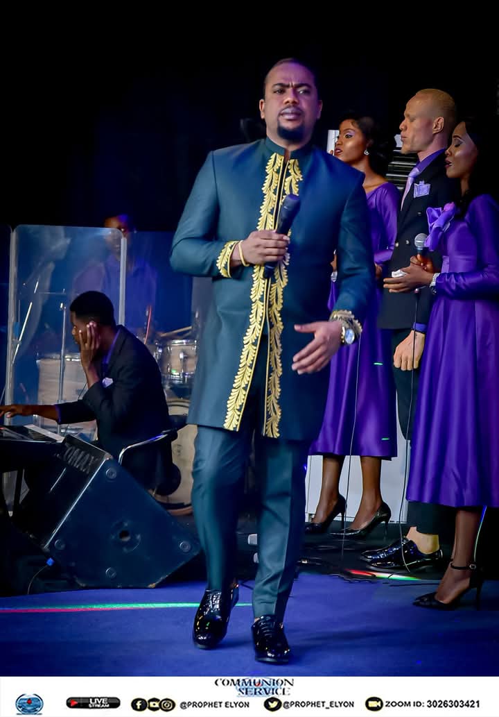 prophet_elyon's tweet photo. • Your enrichment in Faith is determined by your devotion to Him. 

• You can’t manifest God beyond your level of devotion to Him.  
 
#ELOHIMCGCC 
#PROPHETELYON 
#COMMUNIONSERVICE 
#SUNDAYSERVICEUPDATE 
#2NDFEB,2025. https://t.co/2ugx9rq83i