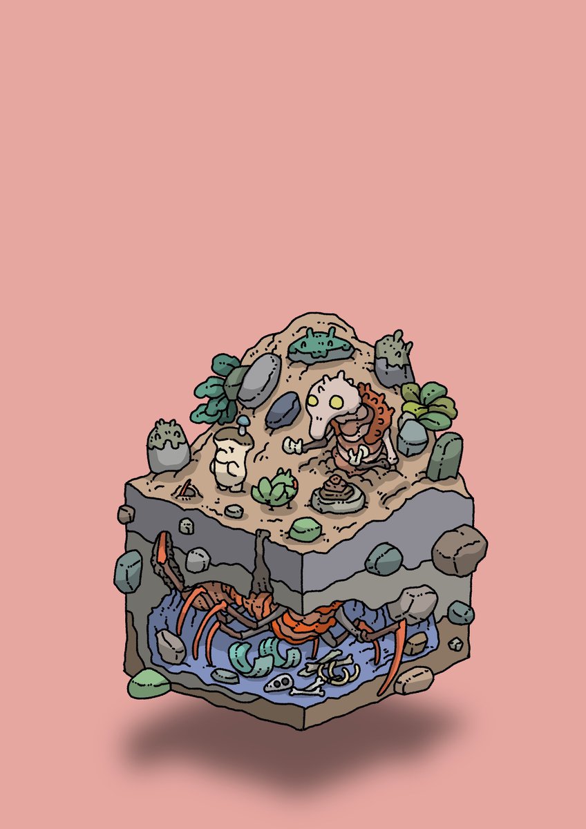 「このひとなんだか困ってるみたい… 」|gozz/ごず🏝のイラスト