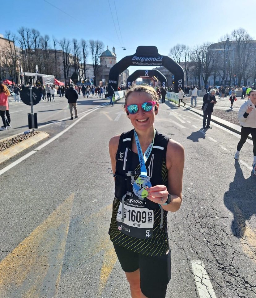#MedalMonday 🏅Well done to our club athlete Keri Ryn who ran the Bergamo 21 Half Marathon in Italy 🇮🇹 yesterday bringing home a new PB 💛🖤💛<a href="/scotathletics/">scottishathletics</a> <a href="/UKRunChat/">UKRunChat</a> <a href="/SALDevelopment/">SALDevelopment</a>
