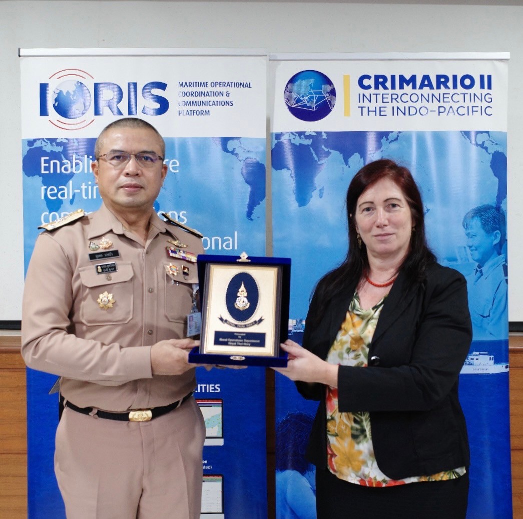 EUinThailand (@euinthailand) on Twitter photo EU & Thailand enhance bilateral maritime security cooperation through the first IORIS training for the Royal Thai Navy by EU-funded project <a href="/CrimarioII/">CRIMARIO II</a>, marking a milestone in🇪🇺🇹🇭EU-Thailand relations.
IORIS is a tool that enhances maritime security through info. sharing & coop. EU & Thailand enhance bilateral maritime security cooperation through the first IORIS training for the Royal Thai Navy by EU-funded project <a href="/CrimarioII/">CRIMARIO II</a>, marking a milestone in🇪🇺🇹🇭EU-Thailand relations.
IORIS is a tool that enhances maritime security through info. sharing & coop.