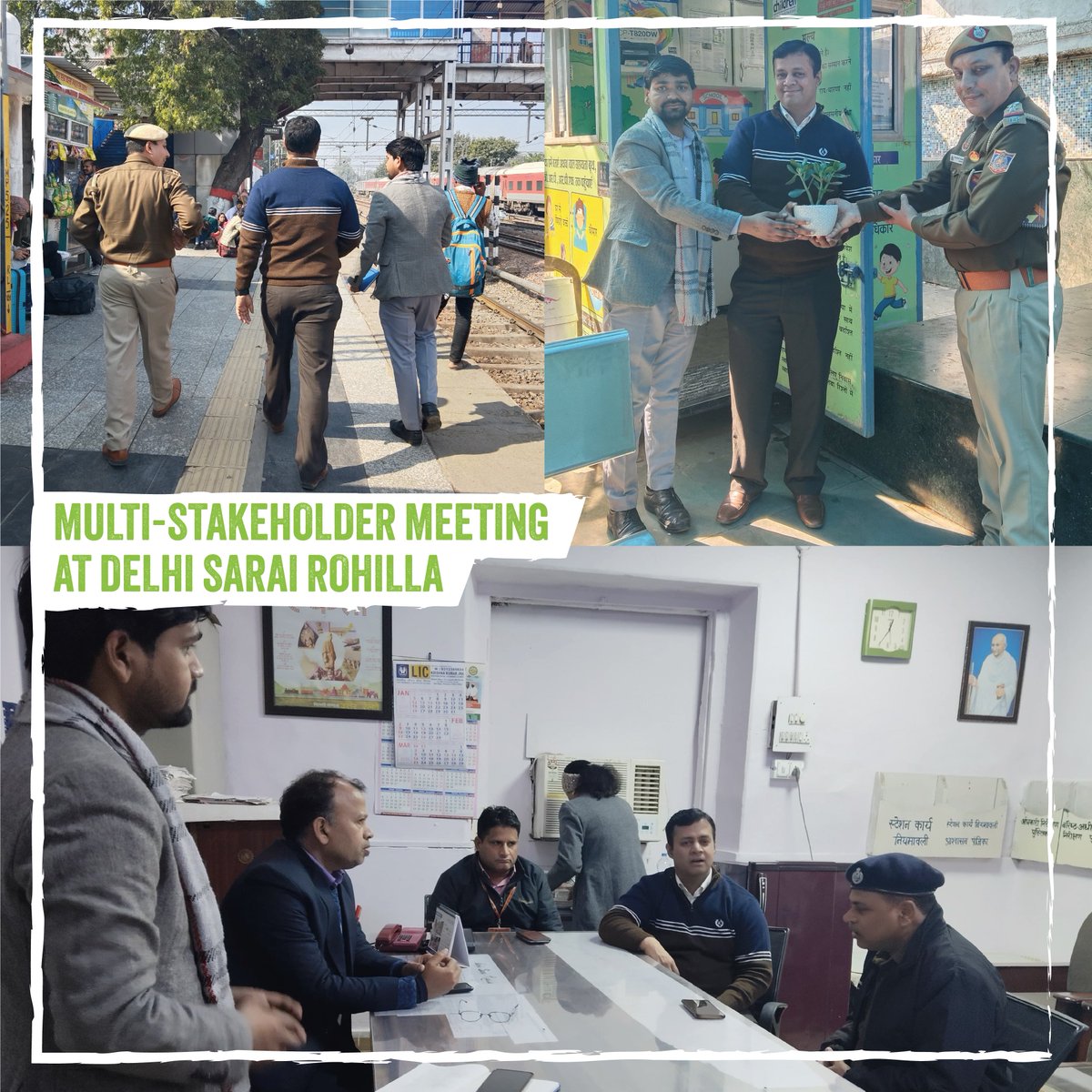 RailwayChildInd's tweet photo. A multi-stakeholder Child Help Group meeting, with Railway Police, RPF, Child Welfare Committee, and engineers, discussed child protection. 
🤝@airbnb #storiesfromthefield 
https://t.co/0pSiYnUZaS https://t.co/8VgSW7Gd6F