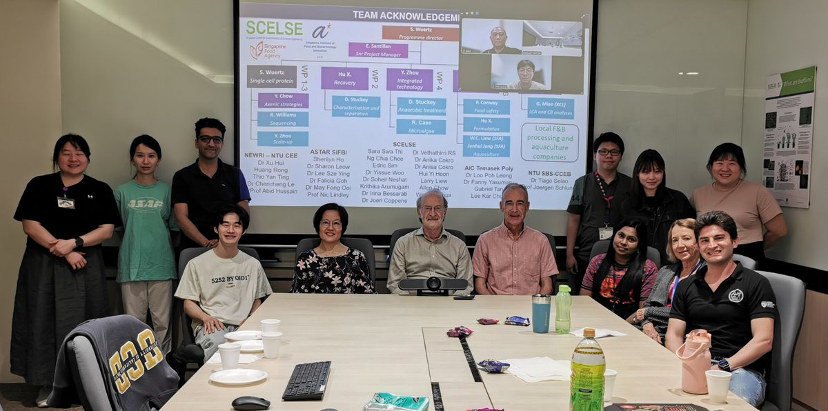 SCELSE_SG's tweet image. Congrats Dr Ezequiel Santillan & team! Featured in PNAS for his work at #SCELSE, transforming industrial wastewater into sustainable aquaculture feed! A game-changer for the circular bioeconomy. Read more: pnas.org/doi/epub/10.10…… #PNAS #Sustainability